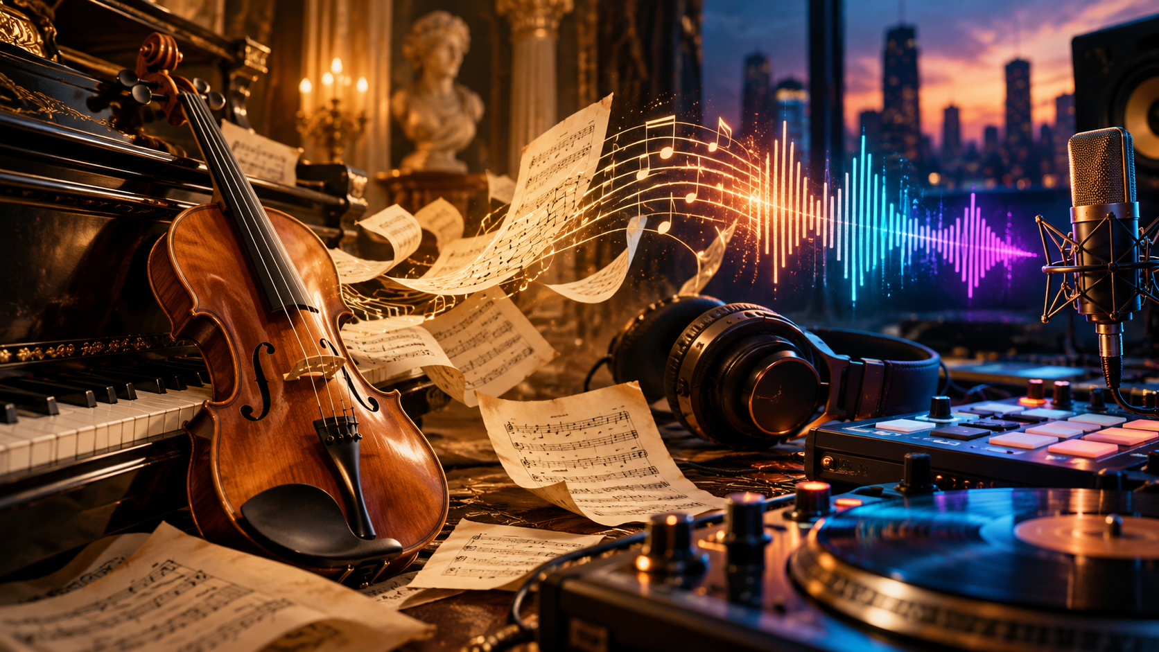 Moderne Musik mit Ursprung im klassischen Bereich