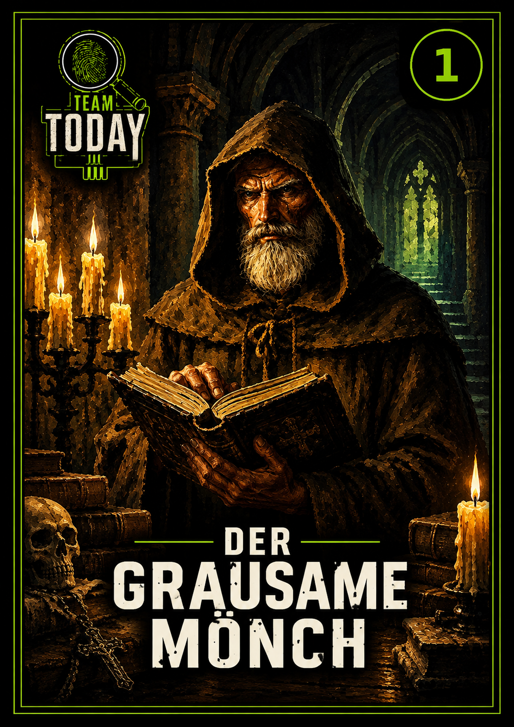 Buchcover Der Mönch des Grauens