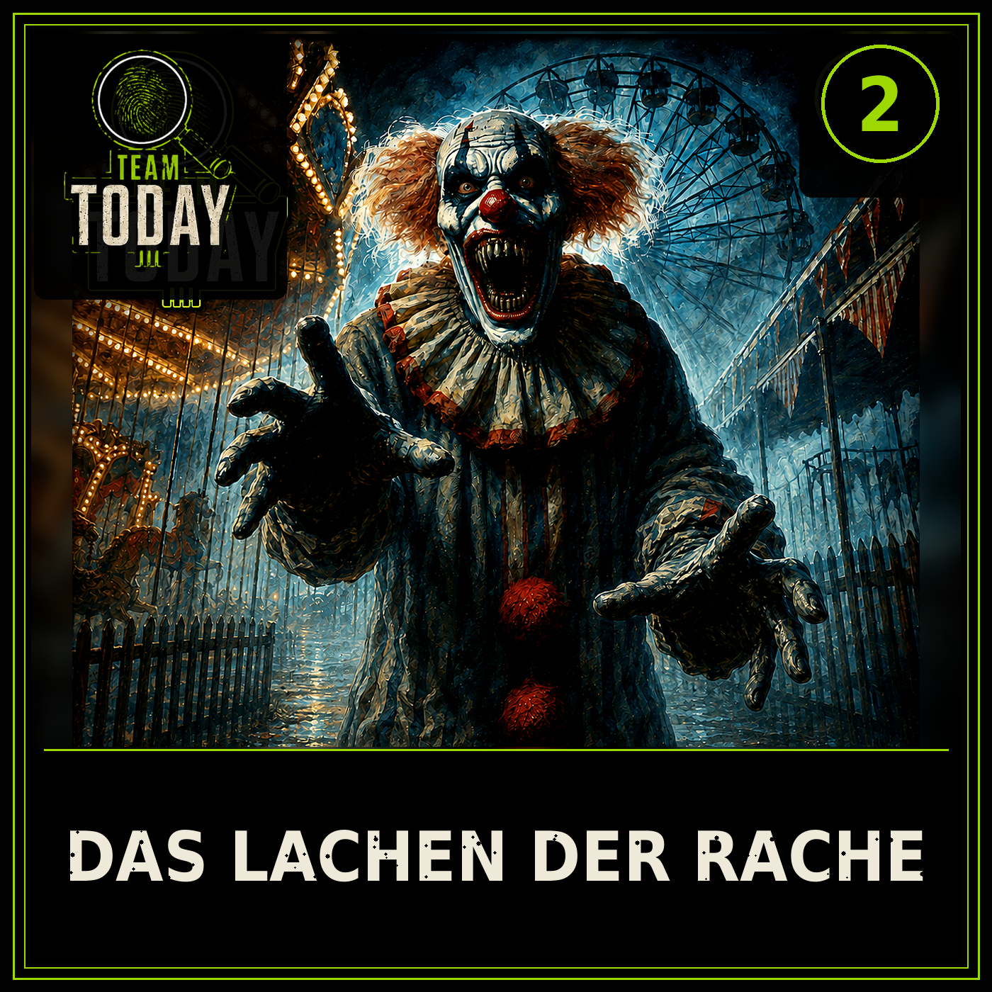 Hörspiel-Cover Das Lachen der Rache