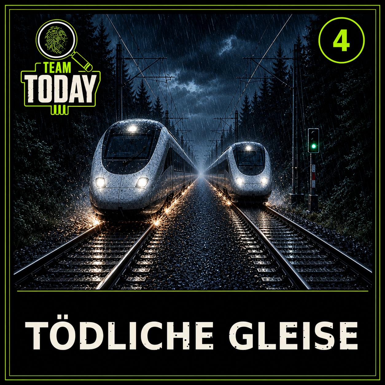 Hörspiel-Cover 5. Tödliche Gleise