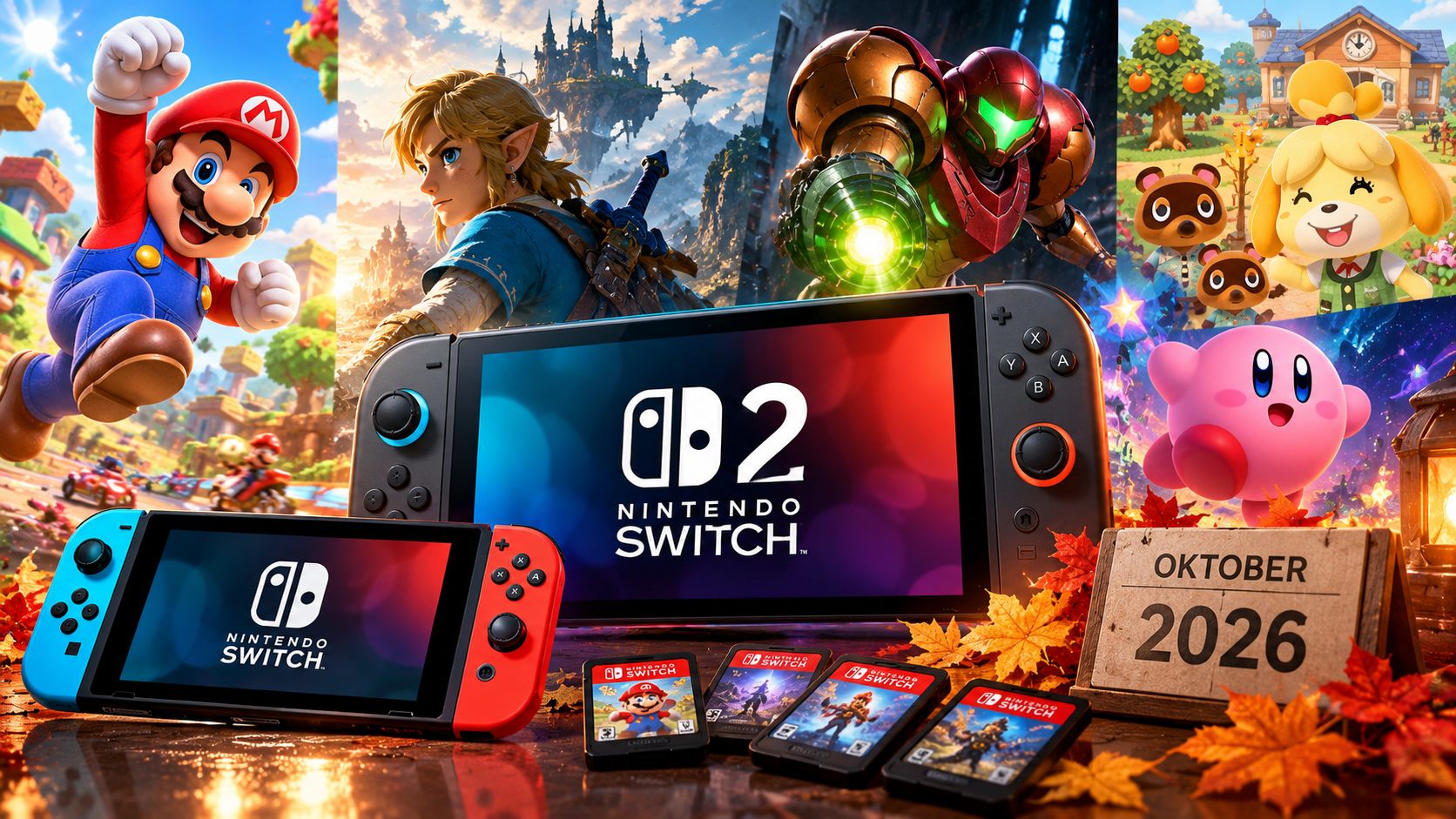 Nintendo im Oktober 2026