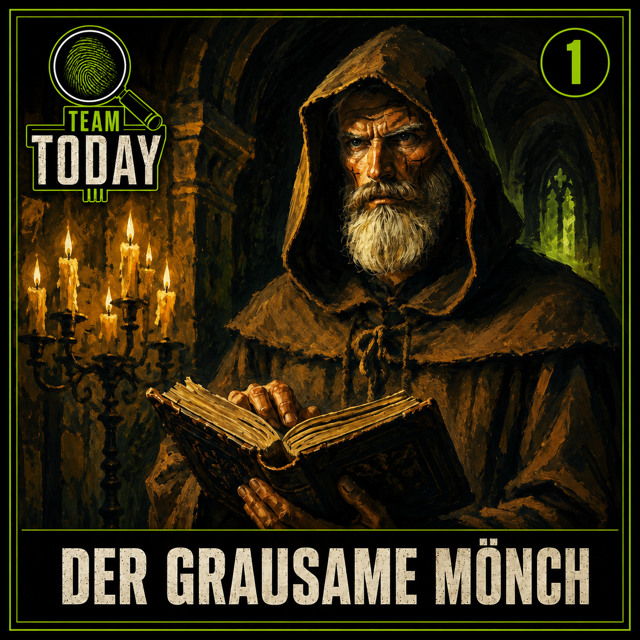 Cover zu Folge 1: Der grausame Mönch
